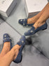 DOHA HAKİKİ SÜET MAVİ LOAFER